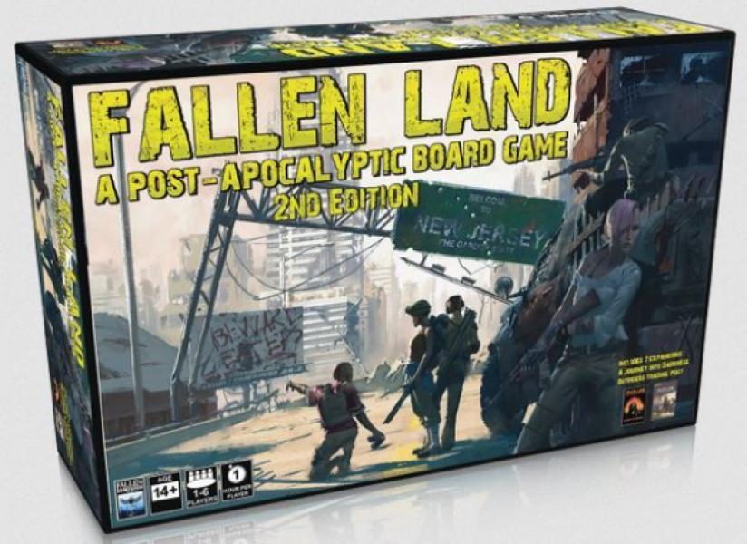 Fallen Land: A Post Apocalyptic Board Game  (2nd Edition)