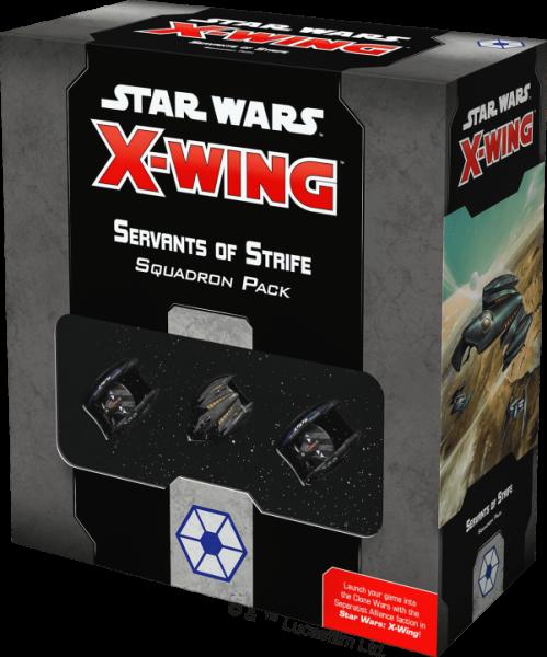 Star Wars: X-Wing Second Edition - Servants of Strife Squadron Pack
