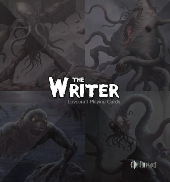 The Writer: Lovecraft Playing Cards