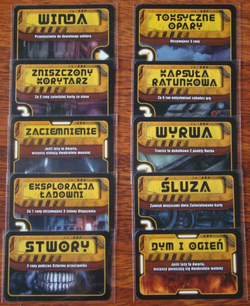 Theseus: The Dark Orbit – Space Station Cards