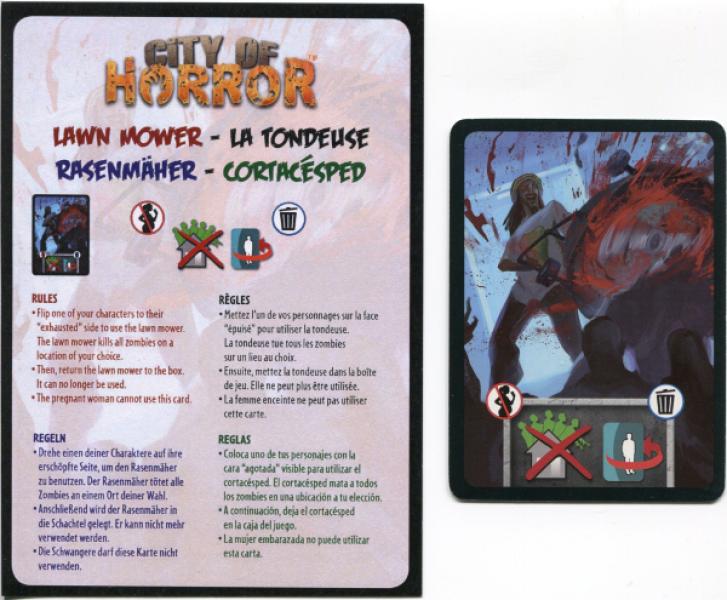 City of Horror: Lawn Mower